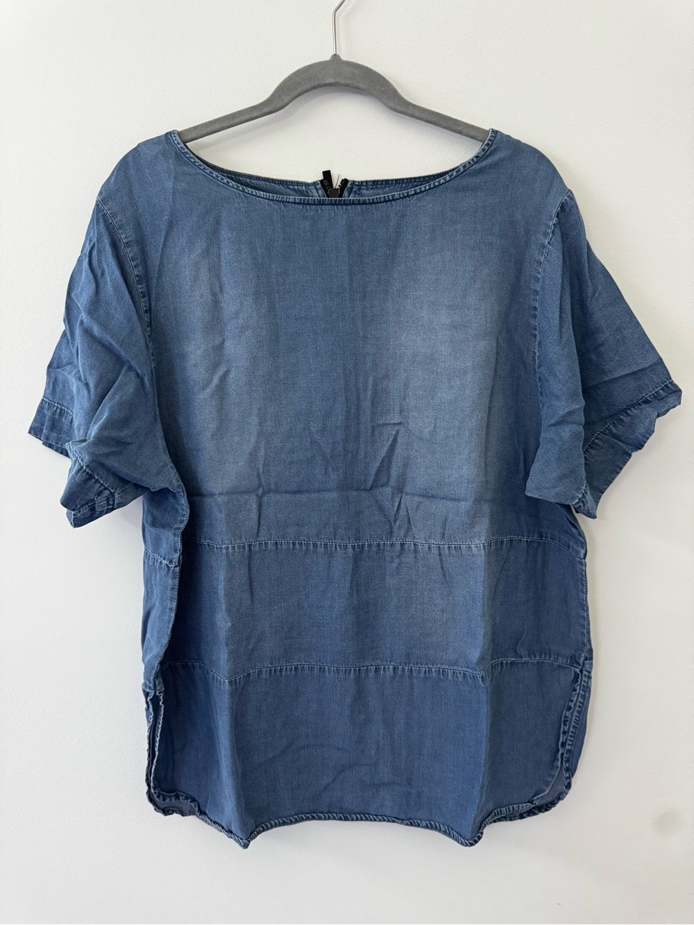 Lane Bryant Indigo Denim Tunic Top